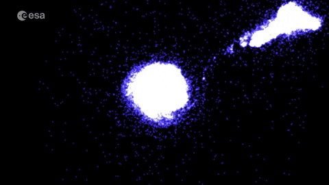 Hvězdný most - data z balíku Gaia EDR3 ukazují hvězdy odtržené z malého Magellanova oblaku mířící k Velkému Magellanovu oblaku - vytváří tak hvězdný most spojující obě galaxie.
