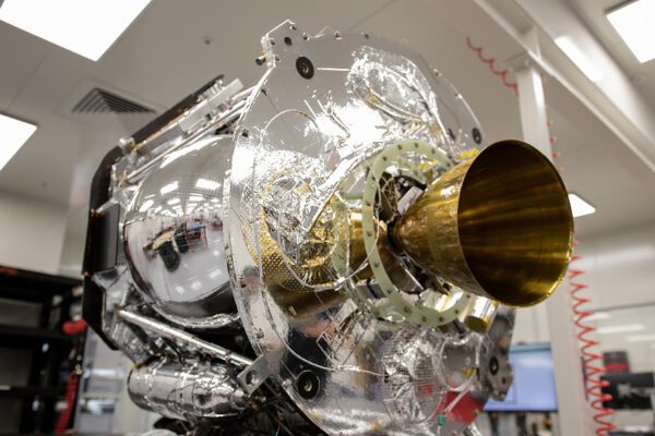Stupeń Photon, který má v roce 2021 vynést CubeSat CAPSTONE od NASA k Měsíci.