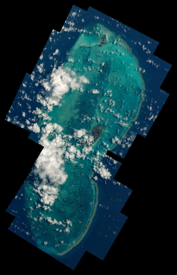 Banco Chinchorro je atol při pobřeží poloostrova Yucatan v Mexiku. Zdroj: flickr.com