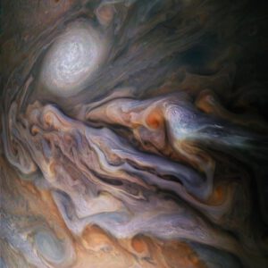 Sonda Juno nám nabízí zatím nejpodrobnější detaily o atmosféře této planety v historii