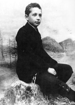 Albert Einstein ve věku 14 let (1893)