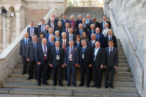 Společná fotografie účastníků kongresu v Budapešti