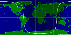 Oběžná dráha družice Kosmos 1408.