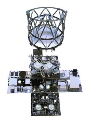 Vybavení družice Aeolus