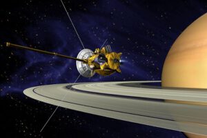 Sonda Cassini u Saturnu.