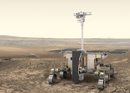 Projekt ExoMars - vozítko Rosalind Franklin. Tento projekt by měl být, podle posledních zpráv, aspoň zatím, v bezpečí.