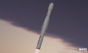 Raketa Terran při startu z rampy SLC-16