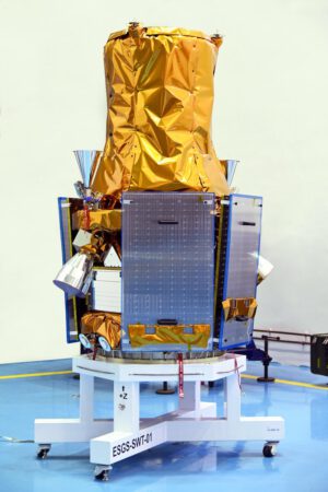 Hlavním nákladem mise byla družice DS-EO určená pro snímkování Země 