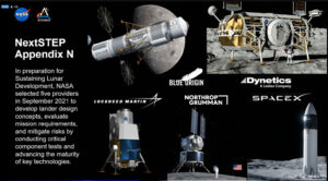 Pět návrhů lunárních landerů pro mise počínaje Artemis 5