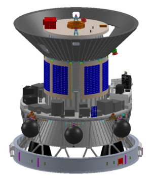 Čtvrtý stupeň rakety slouží jako experimentální platforma pro družice