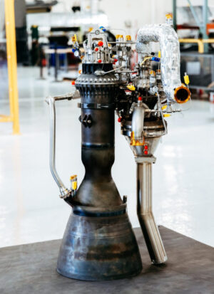 Motor E2 pro první stupeň rakety RS-1. Zdroj: ablspacesystems.com