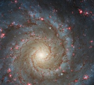 M74 z Hubbleova teleskopu.