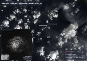 Snímky pořízené družicí Canopus-V. Zdroj: Roskosmos