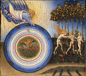 Stvoření světa, jak si jej představoval italský renesanční malíř Giovanni di Paolo.