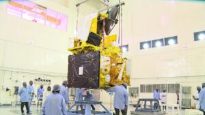 Oceansat-6 během přípravy