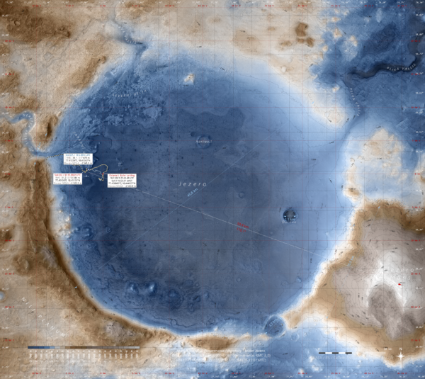 Mapa celého kráteru Jezero od Jana Vacka. Zdroj: https://live.staticflickr.com