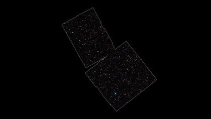 Ultrahluboké pole v Peci nasnímané v rámci projektu JADES.