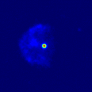 AXP 1E 2259+586 zobrazený Einsteinovým rentgenovým teleskopem