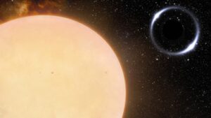 Nejbližší černá díra Gaia BH1 vzdálená asi 1560 světelných let. Ta je typickým zástupcem hvězdných černých děr.