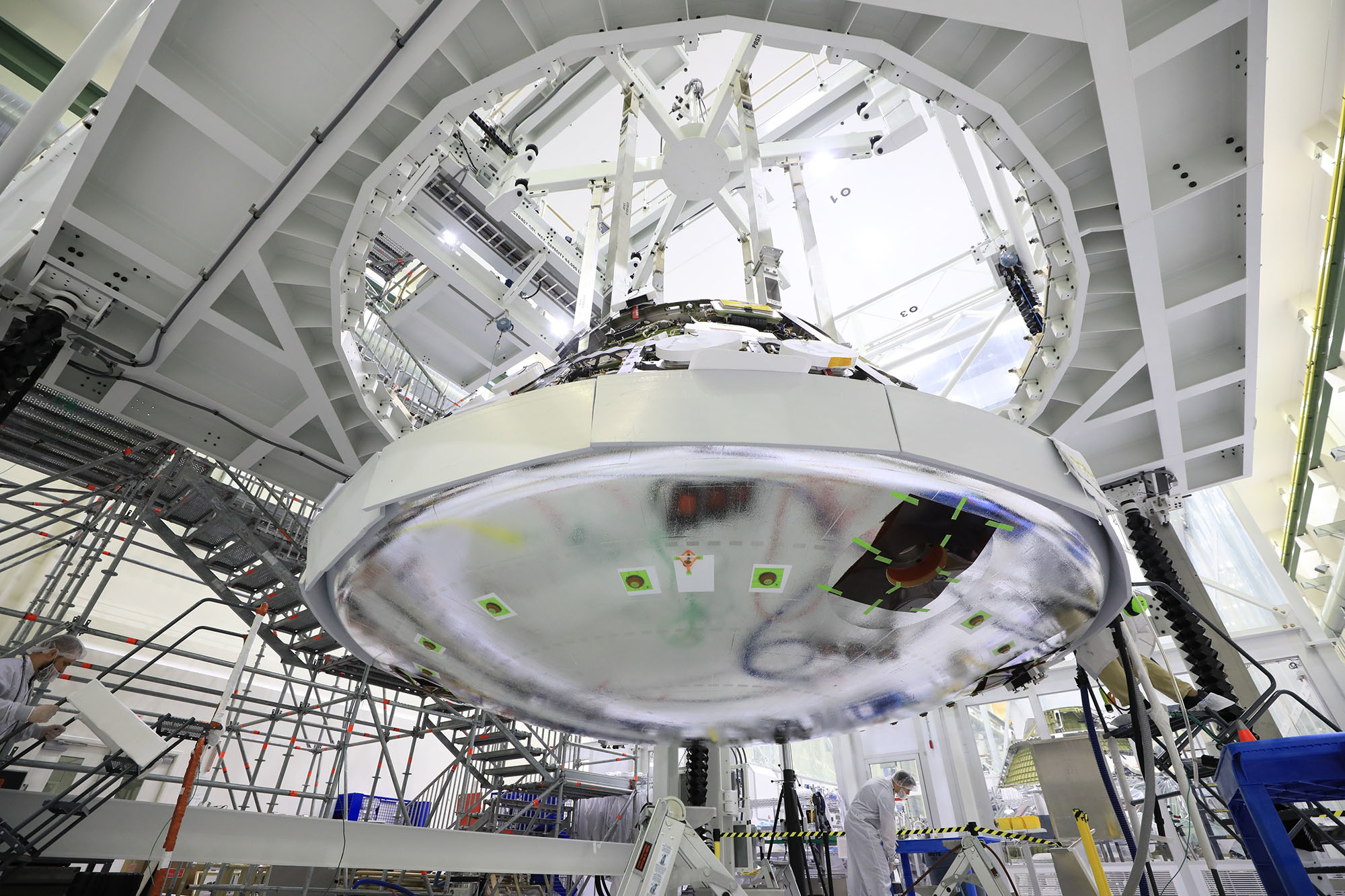 Installation of Heat Shield for Orion’s Artemis II Mission: Ensuring Safe Return to Earth