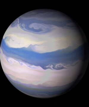 Umělecká představa planety typu mini-Neptun