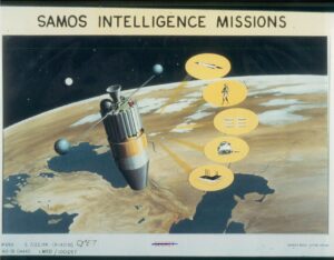 Průzkumná družice SAMOS vycházející původně ze systému WS-117L