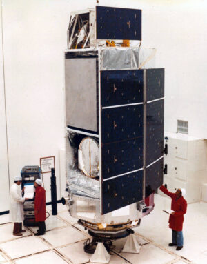 HEAO-3 při předstartovní přípravě.