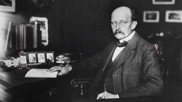 Profesor Planck v roce 1919.