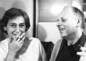 Andrej Sacharov a Jelena Bonnerova v roce 1971, krátce před svatbou.