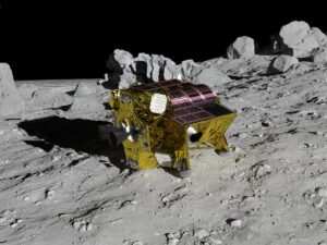 Japonský měsíční modul by měl přistát u kráteru Šioli Zdroj: JAXA