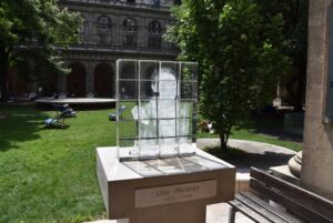 Busta Lise Meitner ve Vídni.