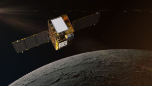 Vizualizace sondy Lunar Trailblazer.