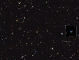 Znovu GOODS-S, tentokrát ovšem v detailu z galaxií JADES-GS-z6