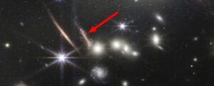 Umístění galaxie Sparkler. Srovnej s předchozím snímkem. 