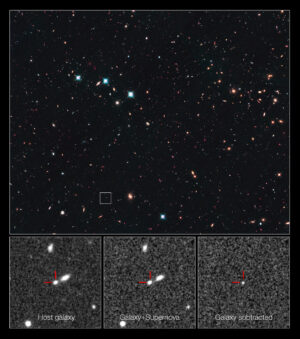 Nejvzdálenější zaznamenaná supernova typu Ia v historii, SN UDS10Wil
