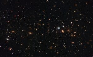 El Gordo na snímku Hubbleova dalekohledu. 