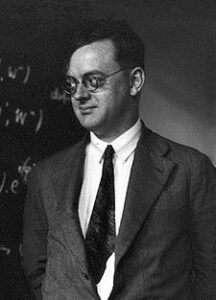 Pascual Jordan, jeden z průkopníků kvantové teorie pole.