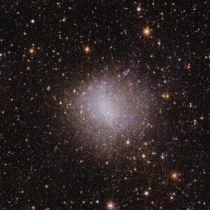 NGC 6822 na snímku dalekohledu Euclid.