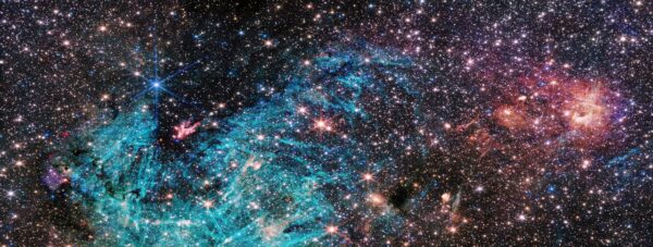 Sagittarius C na snímku Webbova dalekohledu. 