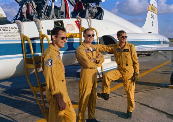 Edward Gibson, Gerald Carr a William Pogue, posádka mise SL-4 ke stanici Skylab