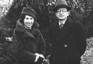 Rudolf Peierls s manželkou Eugenií.