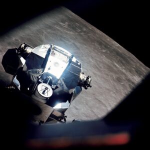 Lunární modul Snoopy před spojením s velitelským modulem Apolla 10
