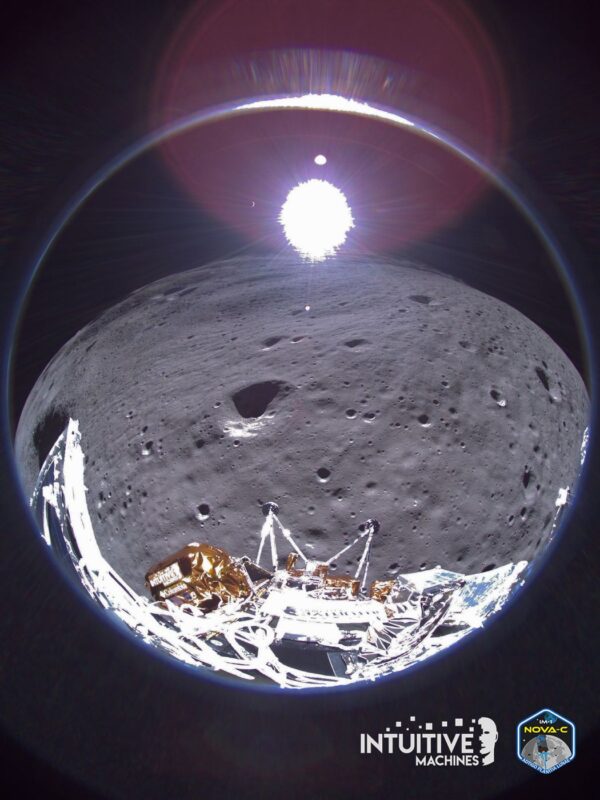 Poslední snímek z paluby landeru Nova-C