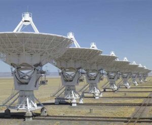 Radioteleskopy observatoře Very Large Array.