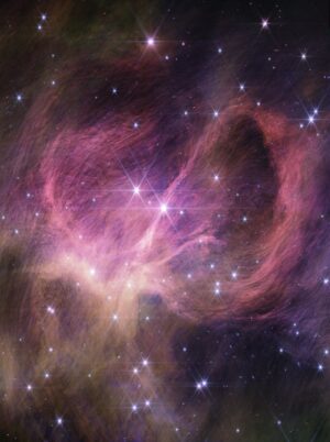 IC 348 na snímku Webbova dalekohledu