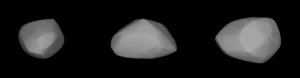 Pravděpodobný tvar planetky Apophis.