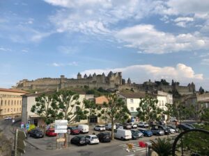 Pevnostní část města Carcassonne