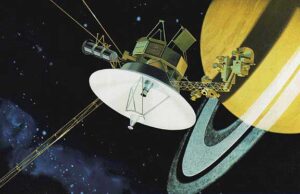 Umělecké ztvárnění sondy Voyager-1
