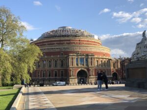 Slavná koncertní síň Royal Albert Hall