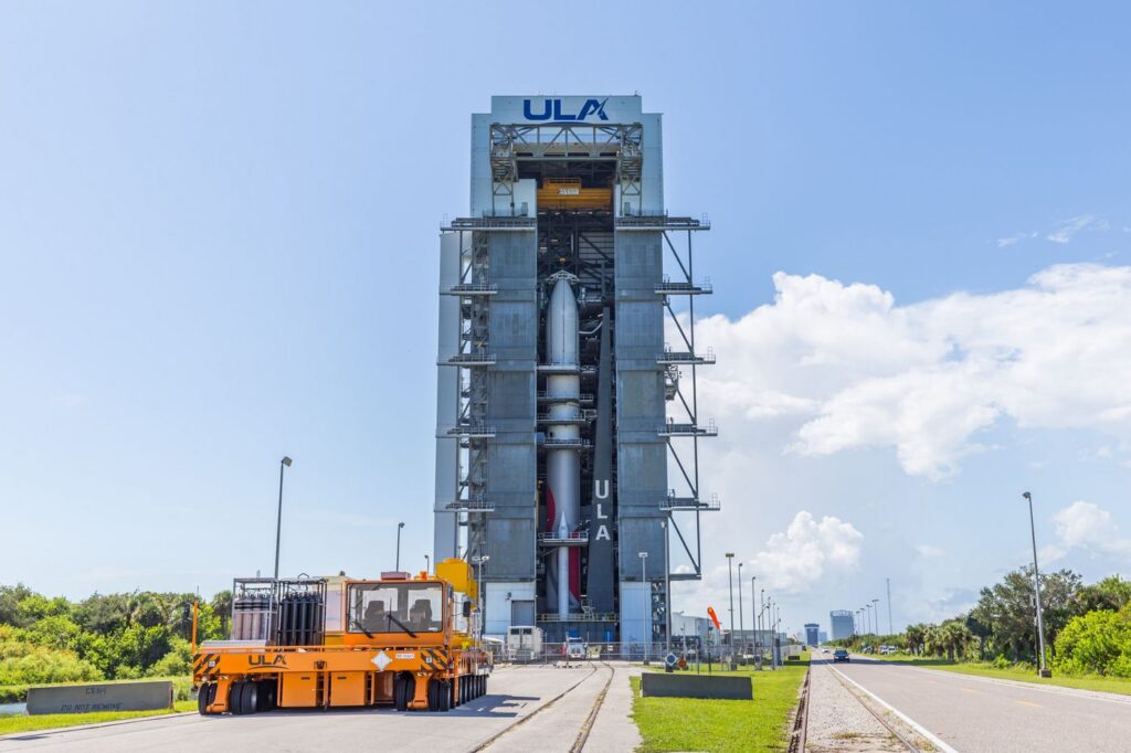 Raketa Vulcan se připravuje ke svému druhému startu